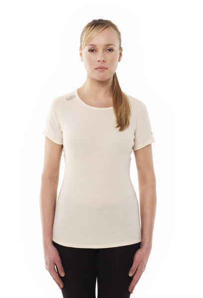 Womens Basic Crew Tee Shirt