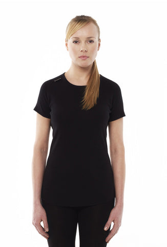 Womens Basic Crew Tee Shirt